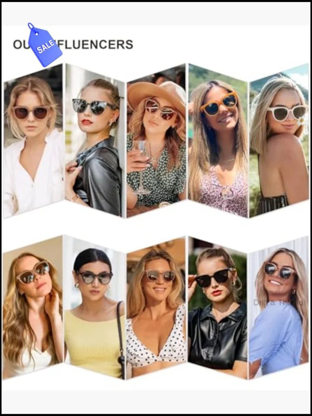 Cat Eye Polarized Sunglasses for Women UV Protection